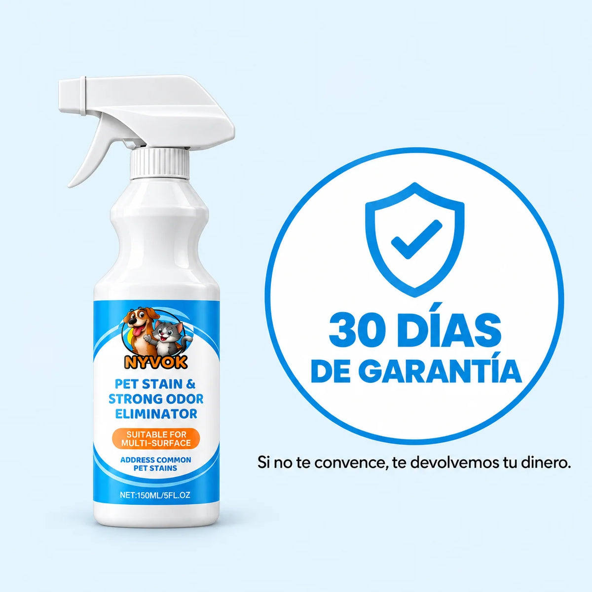 NYVOK™ Spray Quita Manchas y Olor a Orines